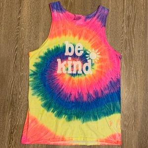 Tie Dye Be Kind tank
